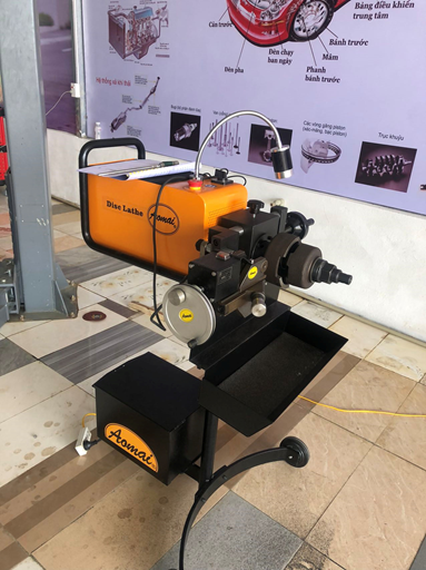 MÁY LÁNG TĂNG BUA, ĐĨA PHANH DISC LATHE AOMAI ( CÓ KÈM LÁNG TĂNG BUA ĐỦ BỘ) 