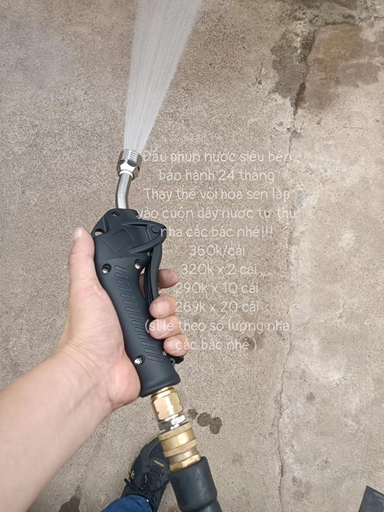 ĐẦU PHUN NƯỚC SIÊU BỀN STORMER