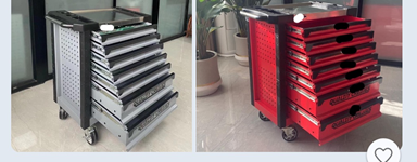 TỦ ĐỒ NGHỀ 7 NGĂN QUALITY CREATES (CÓ THỂ LỰA CHỌN MẦU XÁM HOẶC ĐỎ)