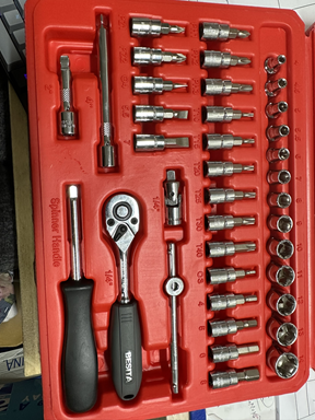 BỘ KHẨU HOA THỊ LỤC GIÁC 38 CHI TIẾT BESITA 1/4 INCH 