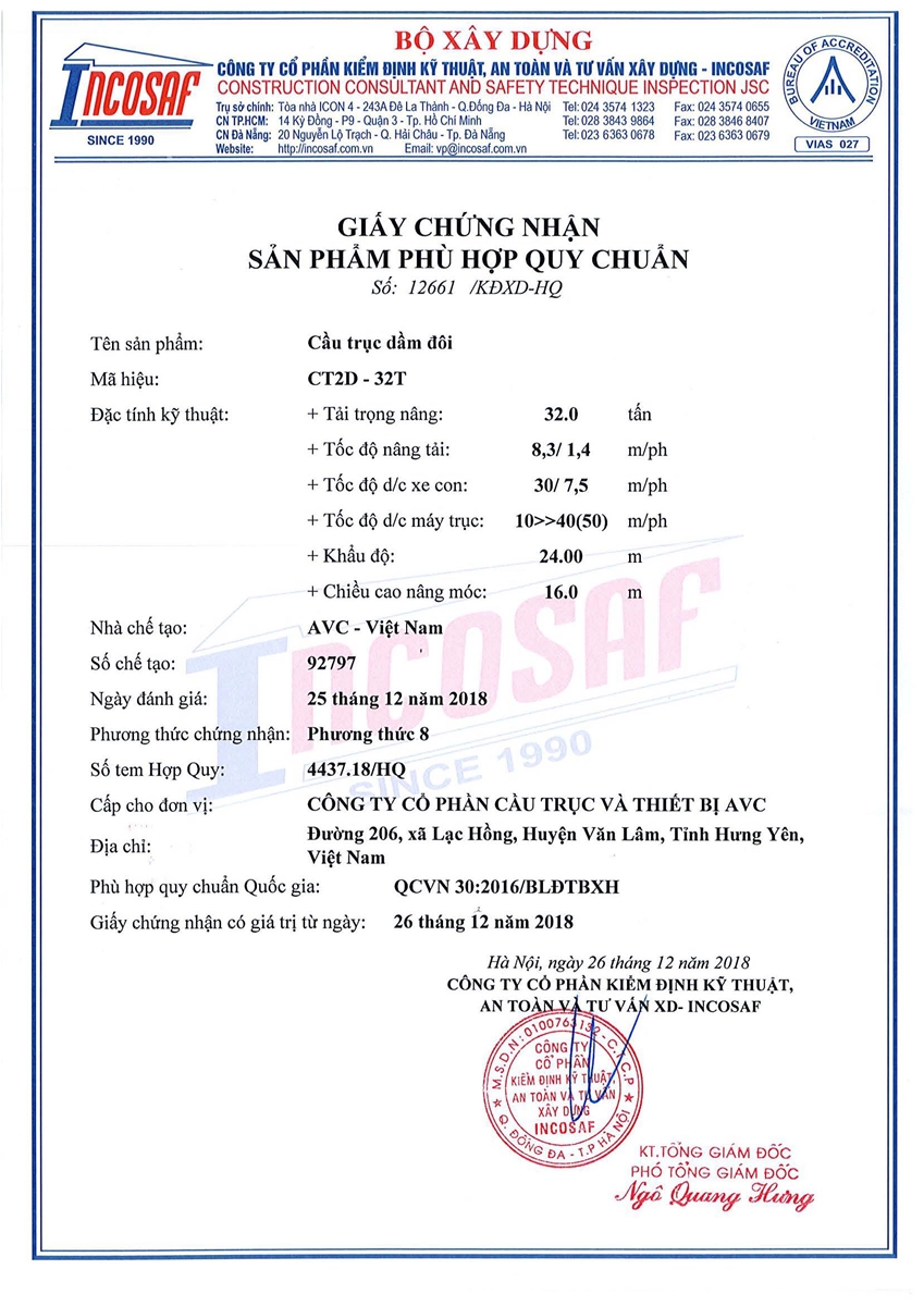 Hệ thống Quản lý chất lượng ISO 9001:2008/Chứng nhận hợp quy 2