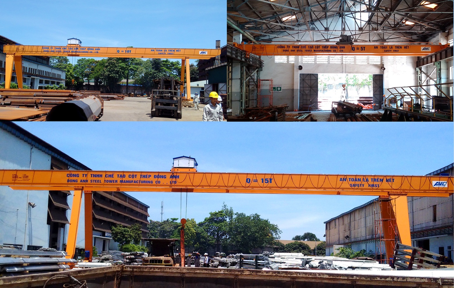 Cột thép Đông Anh