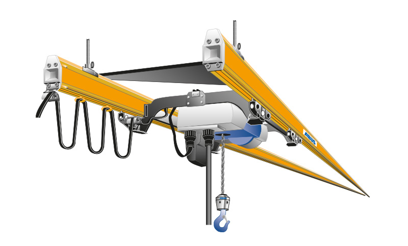 Dạng Monorail ZSB ray đôi