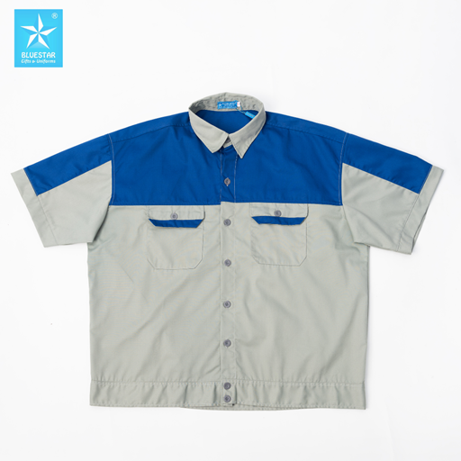 ÁO BẢO HỘ LAO ĐỘNG TAY NGẮN