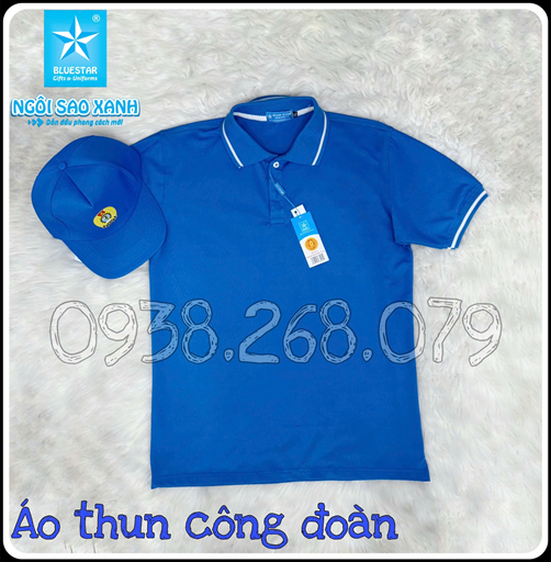 ÁO THUN CÔNG ĐOÀN XANH BIỂN