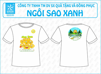 Áo thun cổ tròn in hình tùy chọn