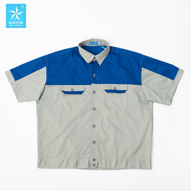 ÁO BẢO HỘ LAO ĐỘNG TAY NGẮN