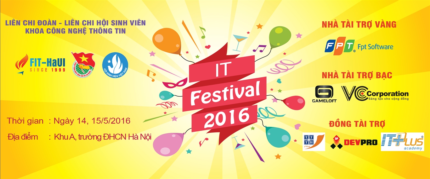 IT Festival 2016: Phần thi thiết kế đồ họa