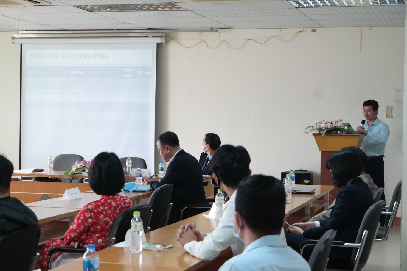 ĐẠI HỘI CHI BỘ KHOA CÔNG NGHỆ THÔNG TIN NHIỆM KỲ 2020-2023