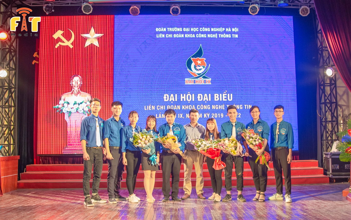 ĐẠI HỘI ĐẠI BIỂU LIÊN CHI ĐOÀN KHOA CÔNG NGHỆ THÔNG TIN NHIỆM KỲ 2019-2022 2