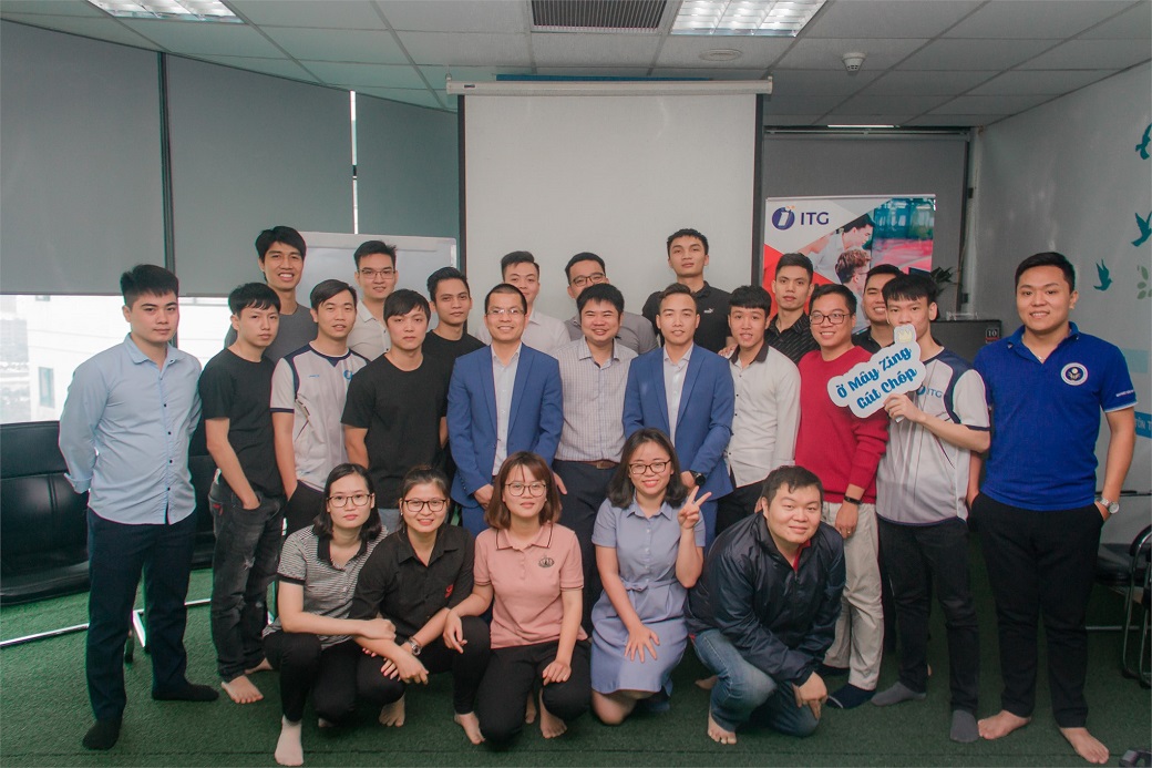Trải nghiệm môi trường làm việc ITG cùng các bạn sinh viên ĐH Công nghiệp Hà Nội 10