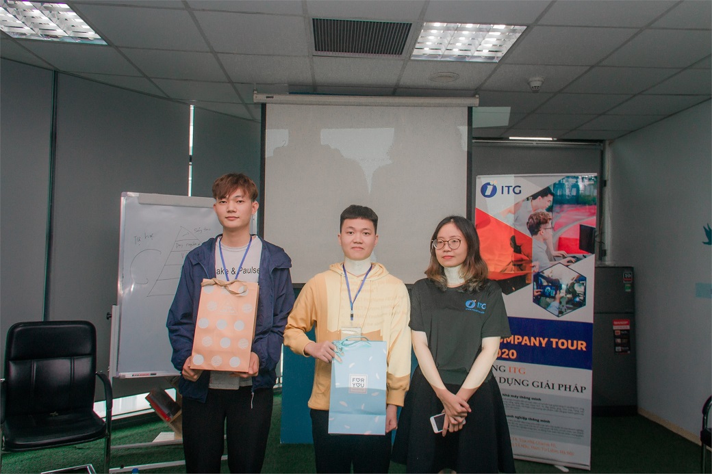 Trải nghiệm môi trường làm việc ITG cùng các bạn sinh viên ĐH Công nghiệp Hà Nội 11
