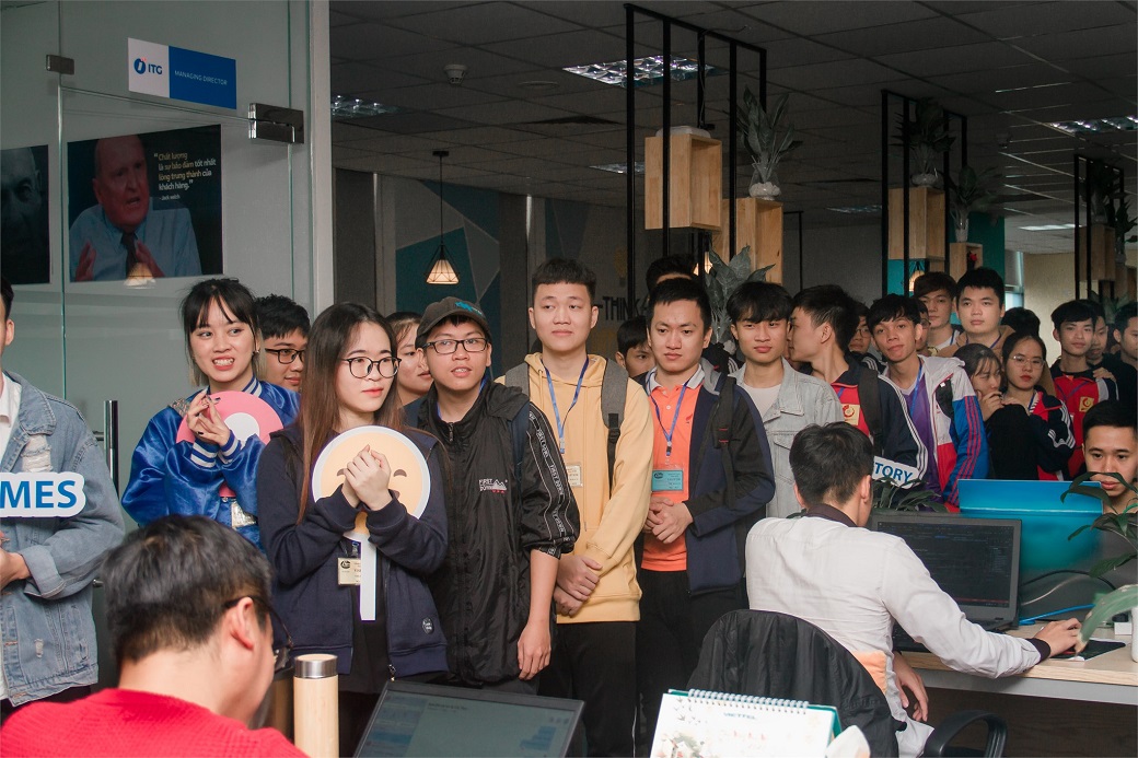 Trải nghiệm môi trường làm việc ITG cùng các bạn sinh viên ĐH Công nghiệp Hà Nội 3