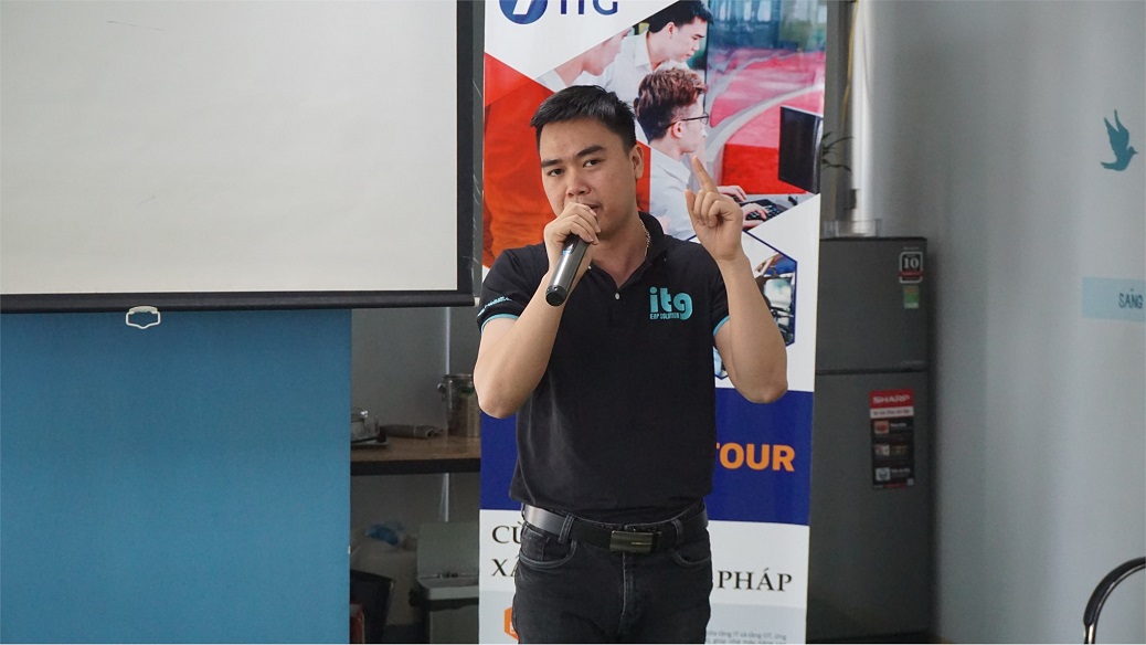 Trải nghiệm môi trường làm việc ITG cùng các bạn sinh viên ĐH Công nghiệp Hà Nội 7