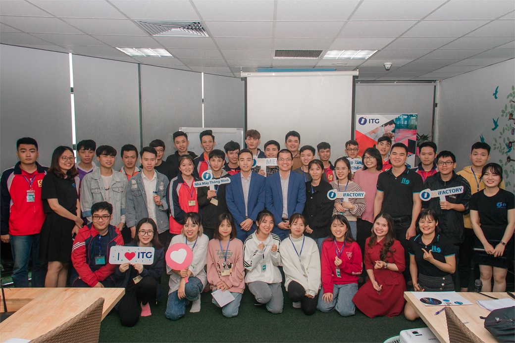 Trải nghiệm môi trường làm việc ITG cùng các bạn sinh viên ĐH Công nghiệp Hà Nội