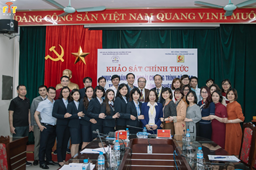 Đoàn chuyên gia đánh giá ngoài chương trình đào tạo đến khảo sát tại Khoa Công nghệ thông tin trường Đại học Công nghiệp Hà Nội