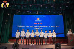Sinh viên Khoa công nghệ thông tin đạt giải cao nghiên cứu khoa học năm 2020