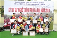 Sinh viên Khoa công nghệ thông tin đạt giải tại kỳ thi tay nghề thành phố năm 2019