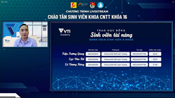 Khoa Công nghệ thông tin vinh danh Tân thủ khoa, Á khoa năm 2021