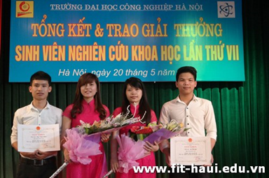 Lễ trao giải sinh viên nghiên cứu khoa học lần thứ VII