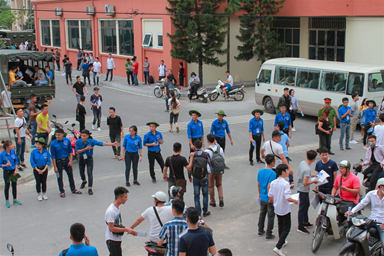 TUỔI TRẺ KHOA CNTT ĐỒNG HÀNH CÙNG THÍ SINH NĂM 2018