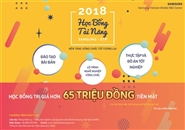 HỌC BỔNG TÀI NĂNG SAMSUNG - STP2018