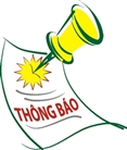 Thông báo v/v tổ chức học kỳ phụ thứ nhất năm học 2013-2014 cho các lớp Đại học chính quy theo hệ thống tín chỉ.